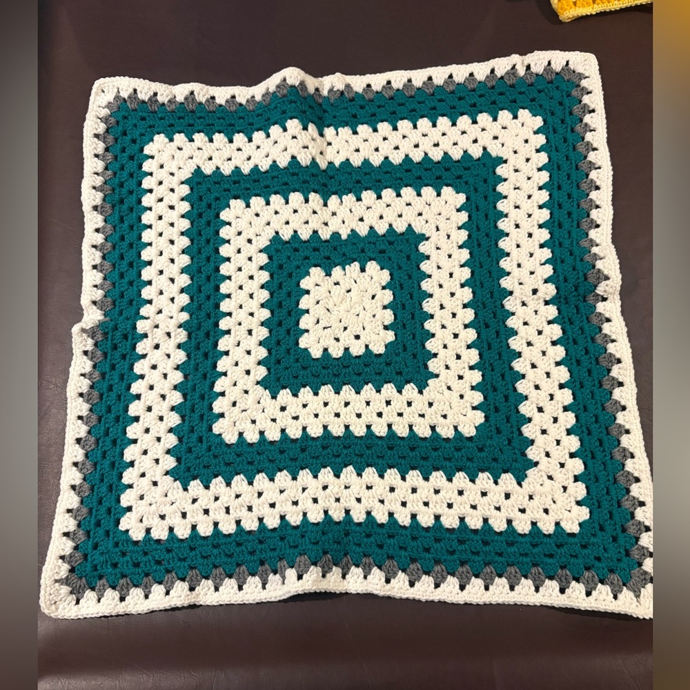 💥Buy Two Get 1 Free💥 Handmade Crochet Baby Blanket Car Seat or Stroller